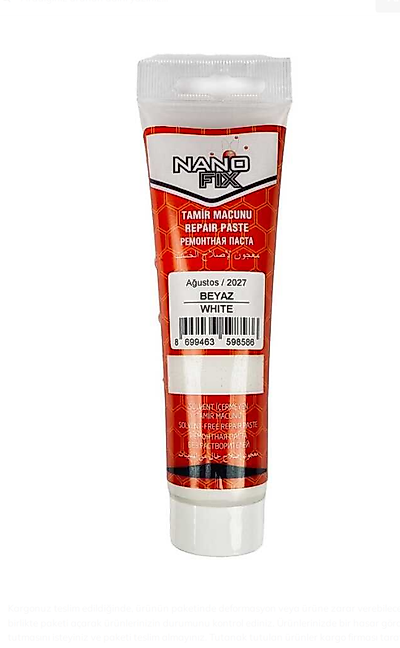 NANOFİX BEYAZ TAMİR MACUNU 200 GR ( TÜP )