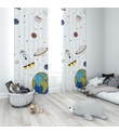 Minibabyrooms Uzay ve Gezegenler Temalı Fon Perde