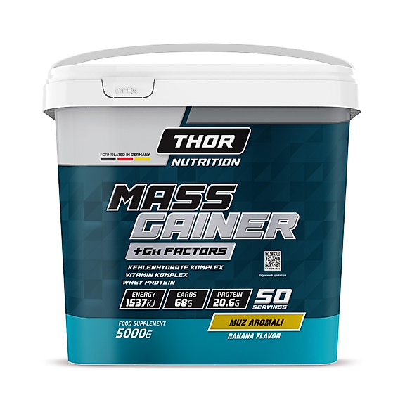 Thor Nutrition 5 kg Massgainer Muz Aromalı 50 servis
