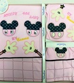 10 Parça Hastane Çıkış Seti Pembe Renk Mickey For Baby Desenli