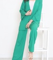 Uzun Kimono Takım Yeşil - 722.1247.