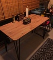 60×120 Metal Ayaklı Masa Mutfak Masası Çalışma Masası