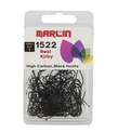 Marlin 1522 Siyah Olta İğnesi No:2 (100Pcs)