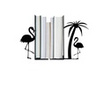 Metal Kitap Tutucu Flamingo Figürlü Kitap Desteği, Dekoratif Kitaplık