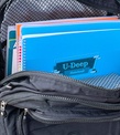 NEMO BAGS Unisex Orta Boy SİYAH Sırt Çantası Okul Çantası Laptop ve Seyahat Çantası Su Geçirmez Spor Çantası 40x30x15cm