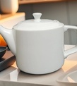 1.400 cc/ml (1.4 Litre) Porselen Çay Demliği. Kahveci Demliği. Su ısıtıcısı, çaydanlık, semaver , kazan uyumlu demlik