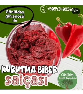 1.5 kg Acı Biber Salçası