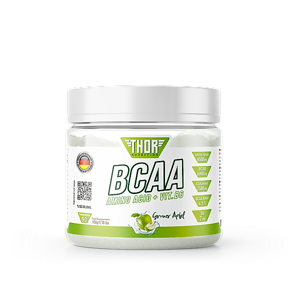 Thor Nutrition 500 gr BCAA Elma Aromalı 50 servis