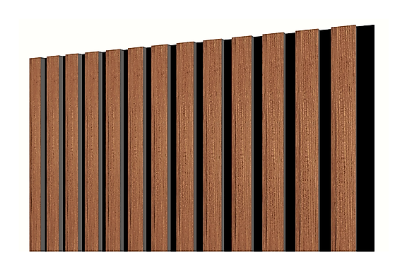 AKUSTİK ESNEK KEÇE PANEL 60x275 CM - TEAK