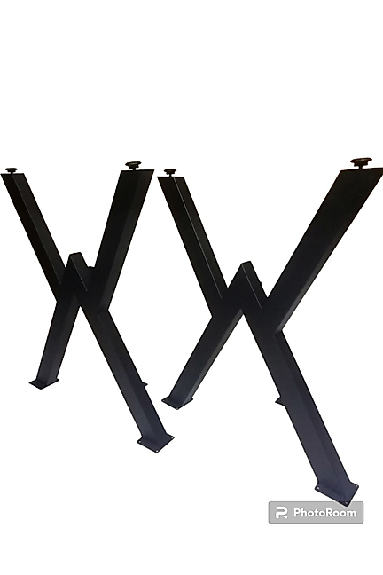 Metal X masa ayağı 73cm