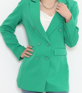 Blazer Ceket Yeşil - 15528.791.