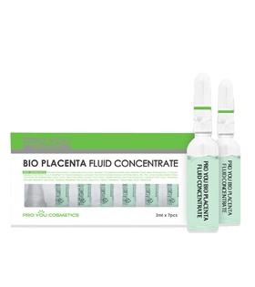 PRO YOU PROFESSIONAL Placenta Concentrate Yeşil Çay ve Gül Suyu İçeren Onarıcı Ampul 2ml x 7 adet