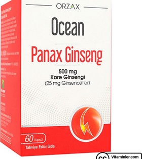 Ocean Panax Ginseng 500 mg 60 Kapsül