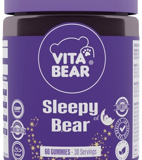 Vita Bear Sleepy Bear Gummy 3 mg Melatonin Vitamin 60'lı