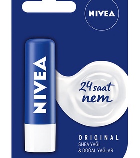 Nivea Lip Stick Original 24 Saat Nem