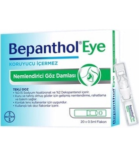 Bepanthol Eye Göz Damlası 0,5 ml 20 Flakon