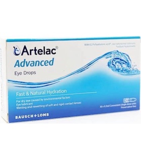 Artelac Advanced Göz Damlası 30 Flakon 0,5 ml