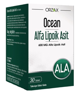Ocean Alfa Lipoik Asit 600mg 30 Tablet