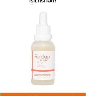 Redup Beauty - Antioksidan, Aydınlatıcı Ve Cilt Tonu Eşitleyici C Vitaminli Cilt Bakım Serumu