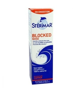 Sterimar Burun Spreyi Blocked Nose Hipertonik 50 ml