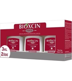 Bioxcin Forte Yoğun Saç Dökülmesine Karşı Bitkisel Şampuan 300 ml - 3 Al 2 Öde