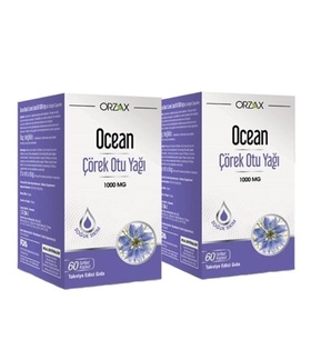 Ocean Çörek Otu Yağı 1000 mg 60 Kapsül - 1 Alana 1 Bedava