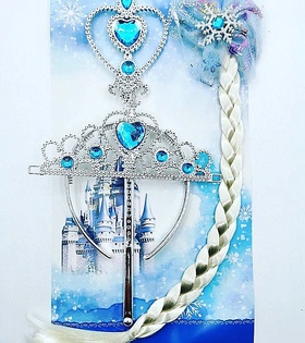 Elsa Prenses Taç Set