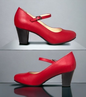 DY-1008 % 100 Hakiki Deri Stiletto Kadın Ayakkabı