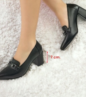DY-3027-S % 100 Hakiki Deri Kadın Ayakkabı