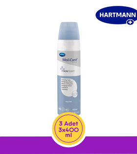 Hartmann MoliCare Skin Vücut Temizleme Köpüğü 400ml (3 Adet)