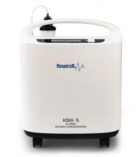 Respirox KSW-5 Nebülizatörlü Oksijen Konsantratörü 5 lt KSW5MSC