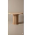 BOHEM TARZI BOYANABİLİR HAM MDF YUVARLAK MASA ( 100 CM X 78 CM )