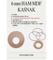 8'Lİ HAM MDF VİDASIZ KASNAK (5’Lİ SET)