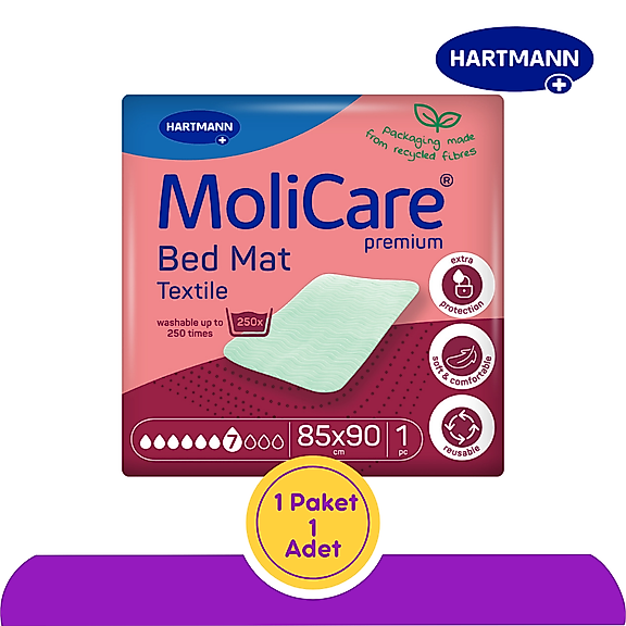 MoliCare Premium Bed Mat Yıkanabilir Alez (85x90 cm)