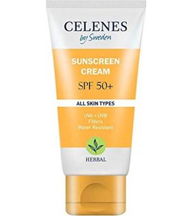 Celenes By Sweden Herbal Güneş Koruma Kremi SPF50 50 ml - Tüm Cilt Tipleri
