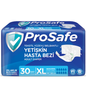 Prosafe Hasta Alt Bezi XLarge | 30’lu Paket Konforlu Kullanım