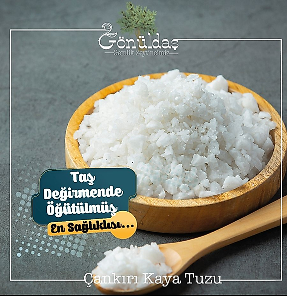 Çankırı Kaya Tuzu Öğütülmüş İnce Tuz (1 kg)