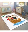 Minibabyrooms Korsan Desenli 8 mm Kalınlıkta Çocuk Odası Halısı