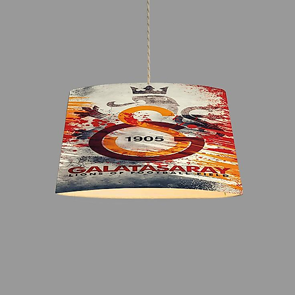 Minibabyroom Galatasaray 3 Temalı Çocuk Odası Sarkıt Avize