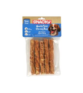 Snacky Çıtır Munchy Sığır Etli Tavuklu Köpek Kemiği 13 cm 5 Adet