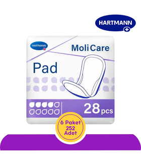 Hartmann MoliCare Pad Mesane Pedi 4 Damla (Large) 28 Adet (6 Paket)