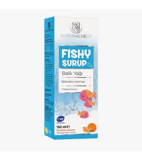 Naturalnest Fishy Şurup 150 Ml Portakal Aromalı Balık Yağı