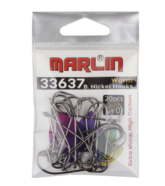 Marlin 33637 Worm HC BN İğne No:3/0 (20Pcs)