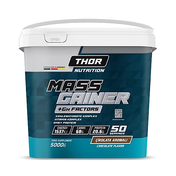 Thor Nutrition 5 kg Massgainer Çikolata Aromalı 50 servis
