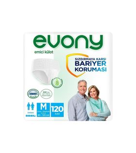 Evony Emici Külot Orta Boy(M) 30'lu (120 Adet)