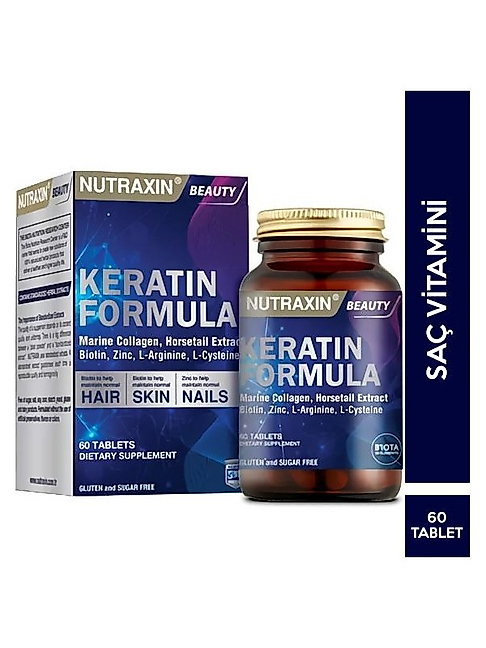 Nutraxin Keratin Formula 60 Tablet