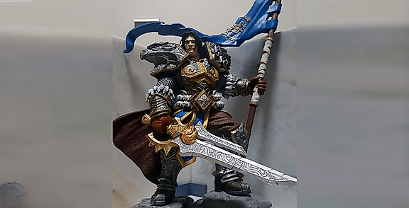 Varian Wrynn 3D Printing Figurine