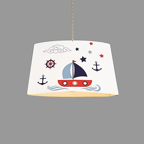 Minibabyroom Yelkenli Temalı Çocuk Odası Sarkıt Avize