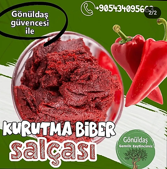 1.5 kg Acı Biber Salçası