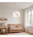 Minibabyroom Balonlu Ayıcık Temalı Çocuk Odası Sarkıt Avize